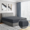 (CHARCOAL, DOUBLE) Hotel Quality Fitted Bed Sheets Single Double King 6