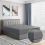 (GREY, DOUBLE) Hotel Quality Fitted Bed Sheets Single Double King 4