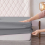 (GREY, DOUBLE) Hotel Quality Fitted Bed Sheets Single Double King 2