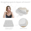 (WHITE, SUPER KING) Hotel Quality Fitted Bed Sheets Single Double King 4