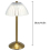 Modern Rechargeable Cordless Table Lamp, LED Battery Powered Touch Table Lamp, Portable Gold Dimmable Bedside Lamp 2