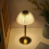 Modern Rechargeable Cordless Table Lamp, LED Battery Powered Touch Table Lamp, Portable Gold Dimmable Bedside Lamp 7