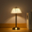 Modern Rechargeable Cordless Table Lamp, LED Battery Powered Touch Table Lamp, Portable Gold Dimmable Bedside Lamp 8