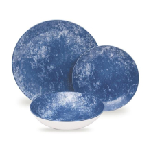 Godinger 87472 Wingate Porcelain Mug, Blue - 12 Piece