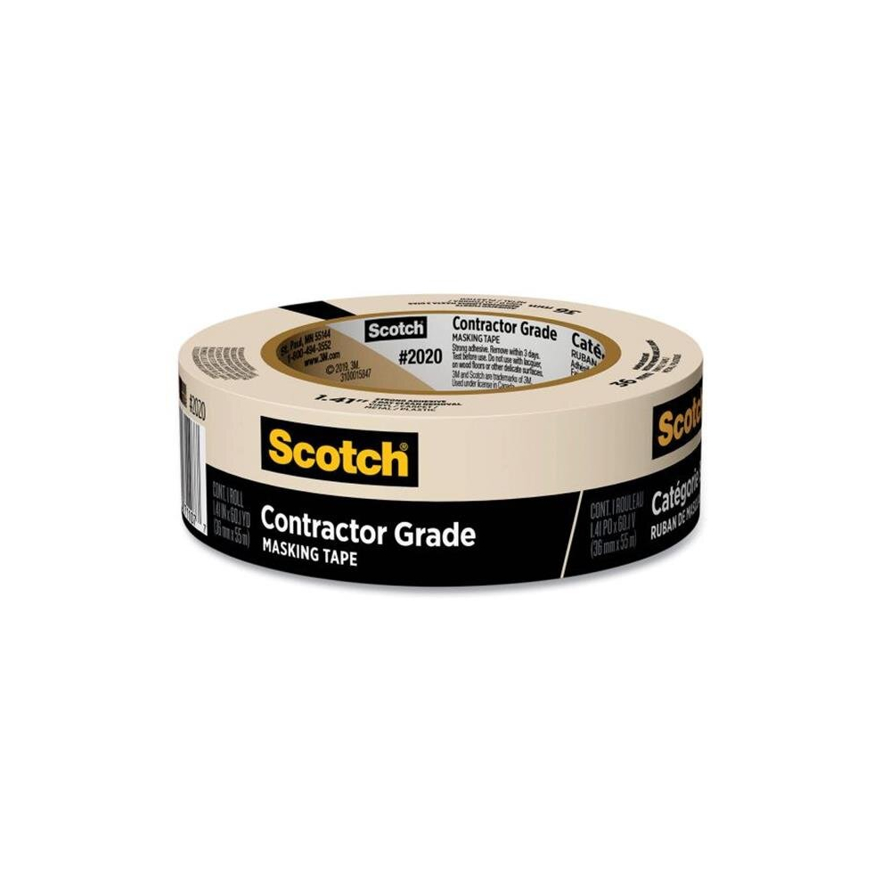 3M Mmm202036ap-3 1 Roll Masking Tape - 36 Mm - Pack Of 3