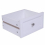 2Pcs Two-Tier Bedroom Night Table 2 Drawers Bedside Cabinet White 9