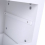 2Pcs Two-Tier Bedroom Night Table 2 Drawers Bedside Cabinet White 6