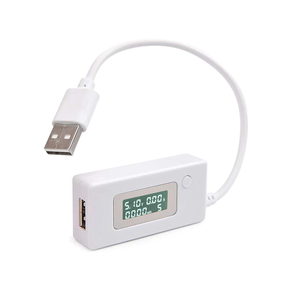 USB Tester Voltmeter Ammeter Digital LCD Voltage Monitor Current Meter Capacity Tester with Backlight