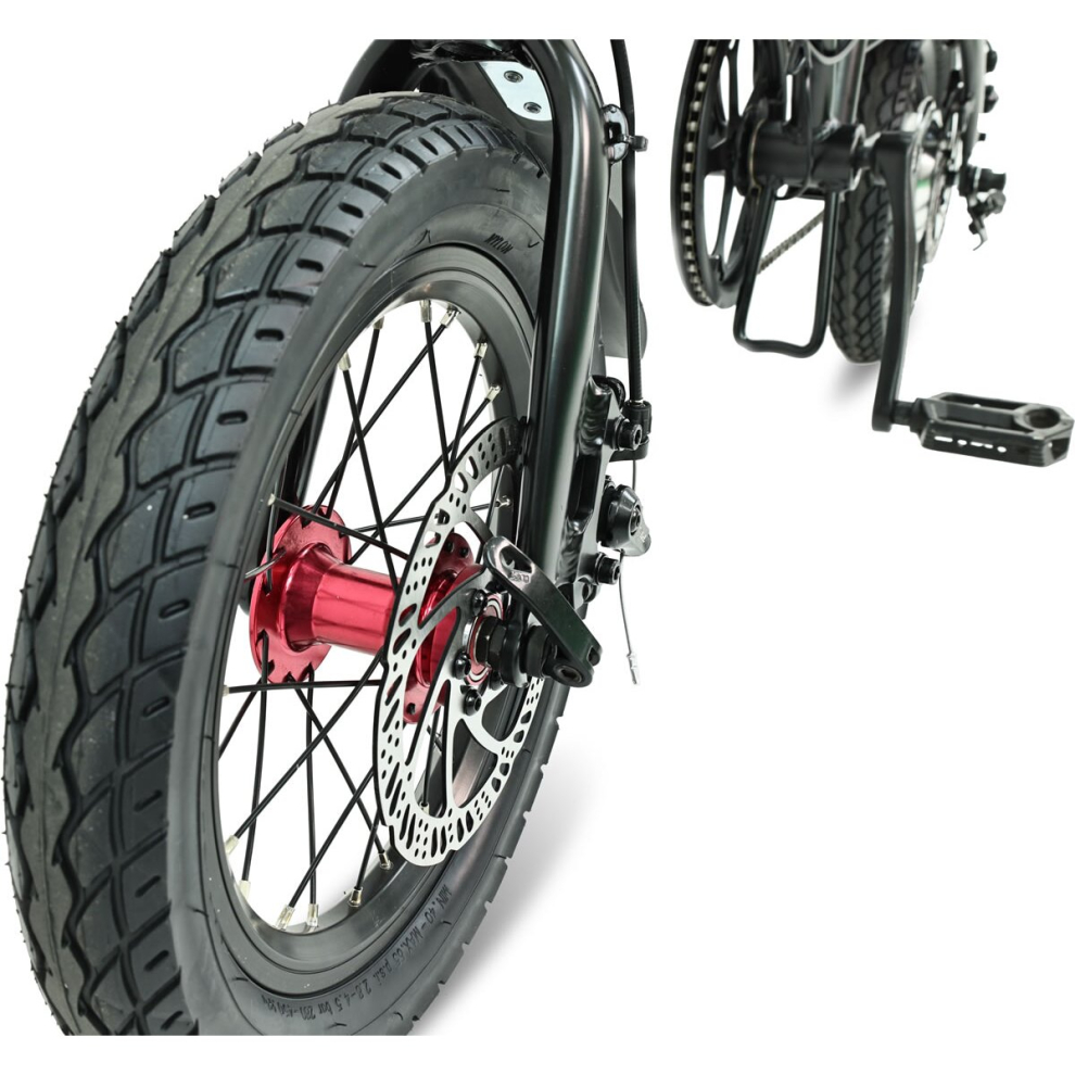 Zipper Z1S Folding Electric Bike Matt Black 10AH on OnBuy