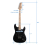 6 Strings Electric Guitar W/ Pickguard Strap Bag Guitar Case Amp Cord 7