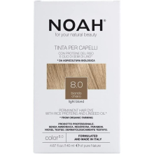 NOAH Colour 8.0 Hair Dye Light Blond Colour Pure Nature 140ml