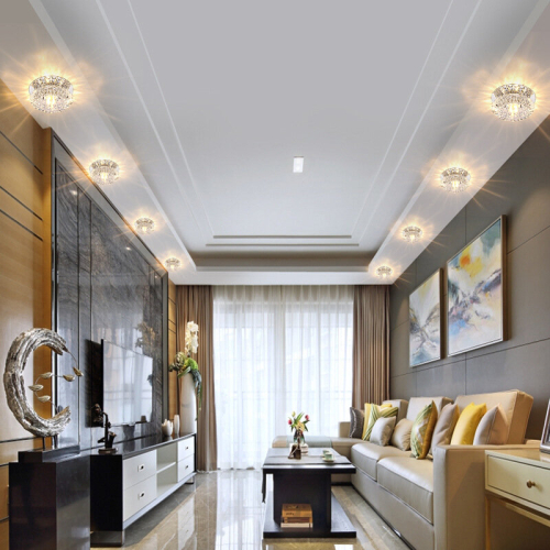 (Warm white) Embedded Crystal Spotlight Modern Led Downlight 2
