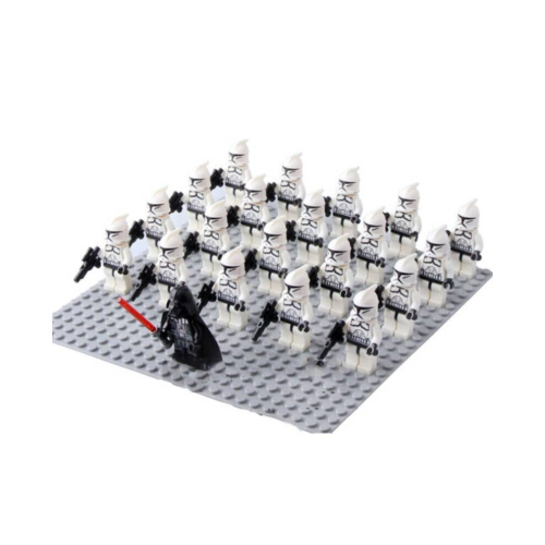 Fit Lego Star Wars Phase1 Clone Troopers Minifigures Kids Toys Gifts 21pcs Set