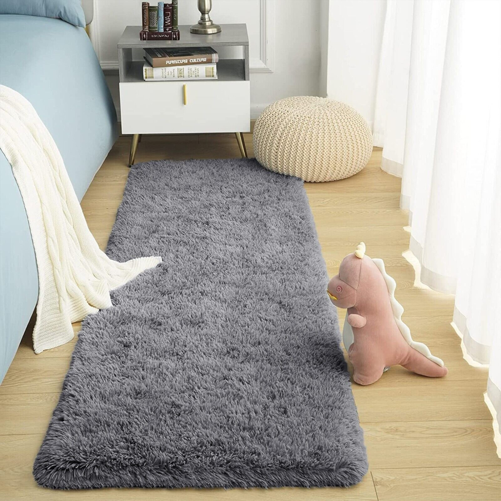 (80x150 cm (Hallway Runner)) Extra Large Rugs Fluffy Shaggy Non-Slip Rug Soft Carpet For Luxury Floor Area Bedroom Living Dining Room