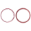 2Pcs Top Ring Replacement for 48 Needle Knitting Machine Accessories Pink Needle Sleeve Circle 2