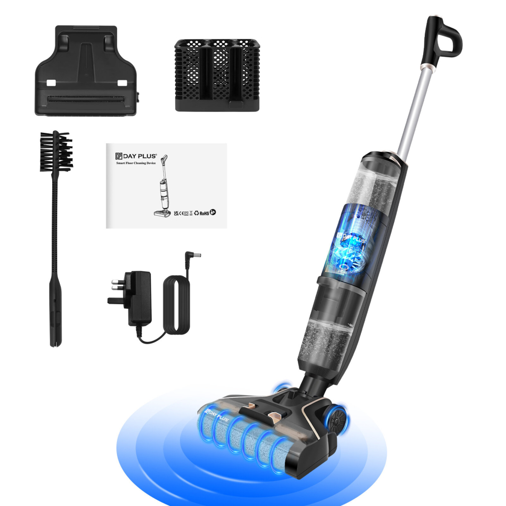 Floor Cleaner Wet & Dry Vacuum 3-in-1 Multi-Surface Floor Cleaner Cordless Wet and Dry Vacuum Cleaner