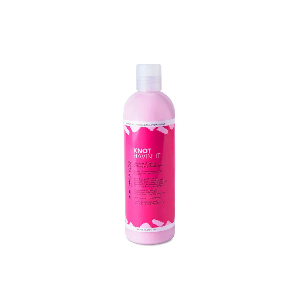 Aunt Jackies Girls Knot Havin It Leave-In Detangling Moisturizer 12Oz