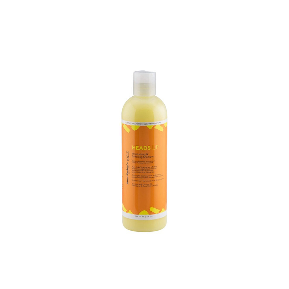 Girls Heads Up Moisturizing & Softening Shampoo 12Oz Aunt Jackie's