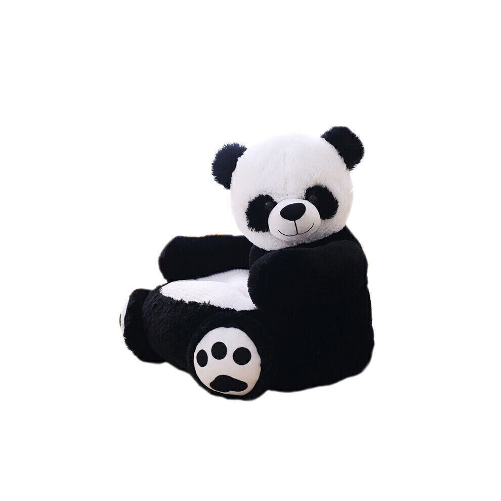 (Panda) Child Gifts Kids Plush Sofa Seat Bear Panda Soft Chair Toddlers Armchair Cushion