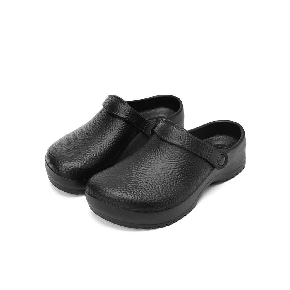 (39 feet long (24.5cm)) Summer Oil Resistant Work Shoes Cushion Chef Shoes Safety Kitchen Non Slip Shoes