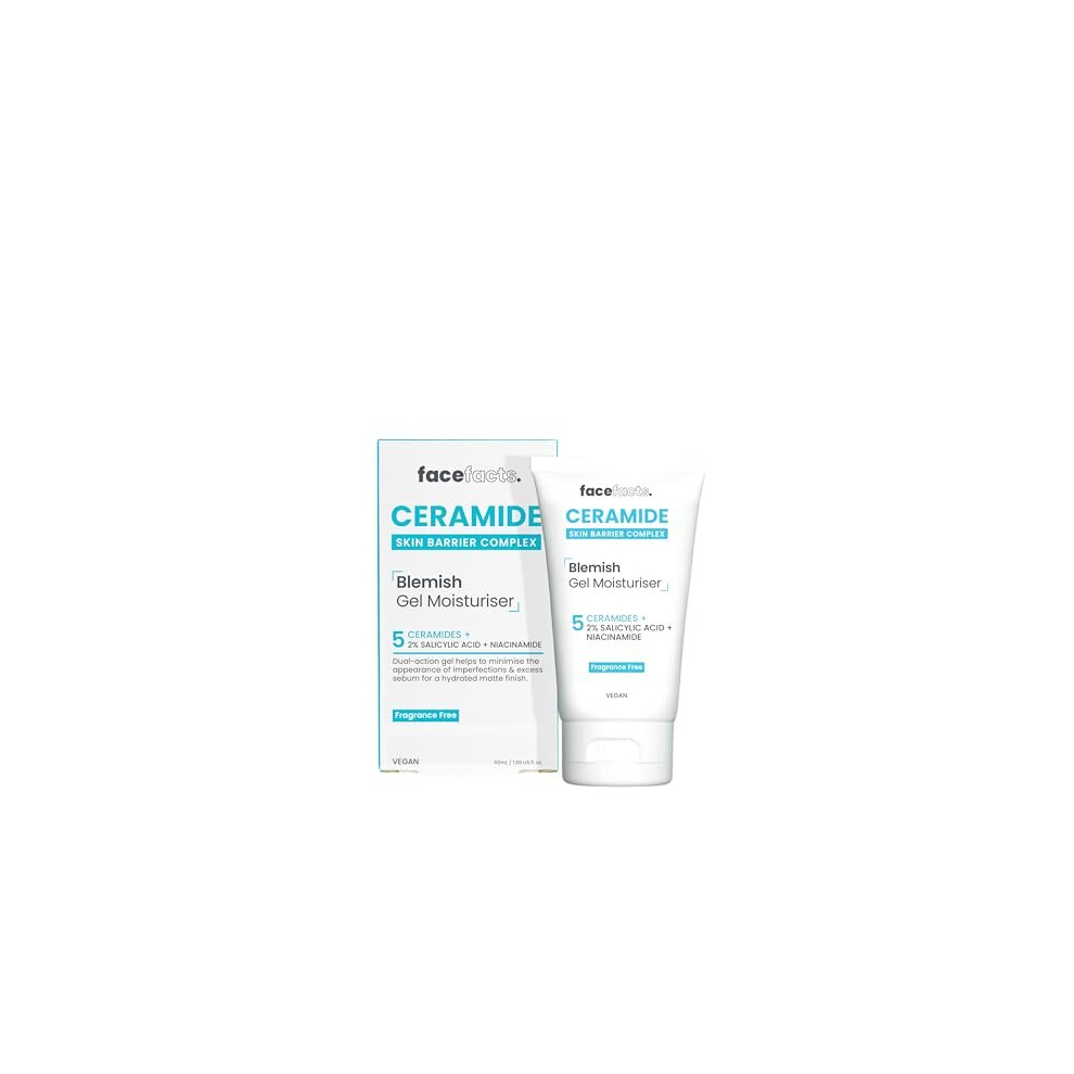 Face Facts Ceramide Blemish Gel Lightweight Moisturiser 50ml