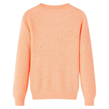 (orange, 140) Kids' Sweater Children Toddler Kids' Tops Sweatshirt Clothes Knitted Neon