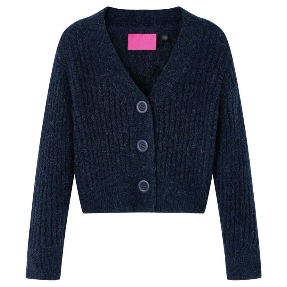(128) Kids' Cardigan Long Sleeve Coats Toddler Kids Children's Knit Sweater Knitted