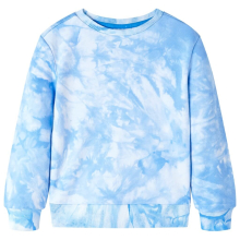 (92) Kids' Sweatshirt Children's Long Sleeves Toddler Tops Pullover Top Soft Blue