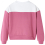 VidaXL (104) Kids' Sweatshirt with Sequined Stripes Long Sleeves Pullover Top Raspberry 2