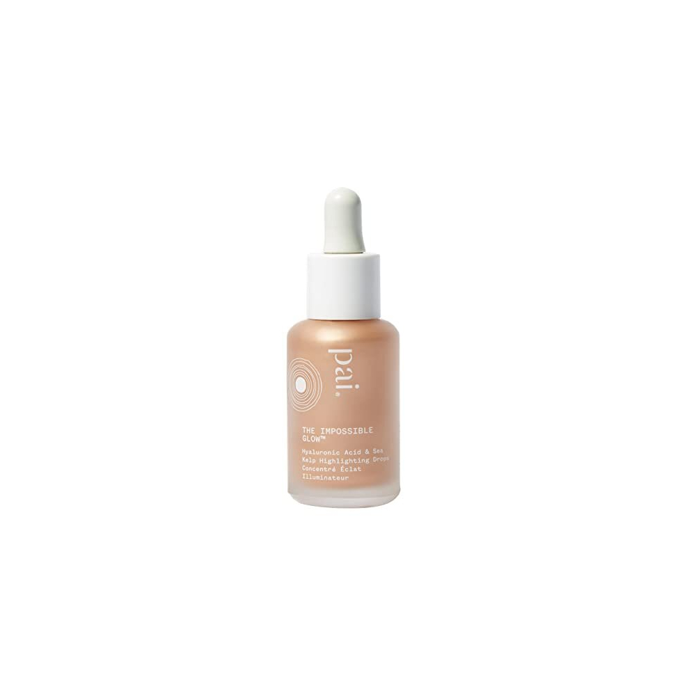 Pai Skincare Bronze The Impossible Glow, Glow Drops Serum With Hyaluronic Acid, Certified Organic, Vegan, Cruelty Free - 0.3 Fl Oz 10Ml