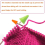 Sweater Needle Cap Knitting Needle Point Protector with Plastic Box 3