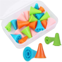 Sweater Needle Cap Knitting Needle Point Protector with Plastic Box