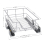 (for 400mm unit) Pull out Cabinet Wire Baskets Soft Close Runners 1