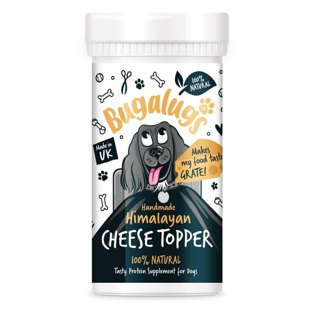 Bugalugs (70G) Himalayan Cheese Topper Dog Food Tasty Proteins Supplement 100% Natural
