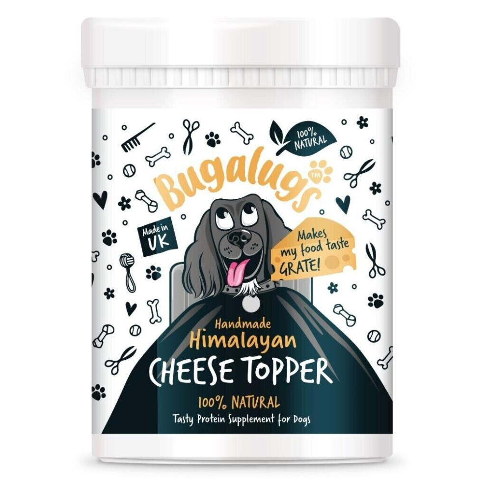 Bugalugs (200G) Himalayan Cheese Topper Dog Food Tasty Proteins Supplement 100% Natural