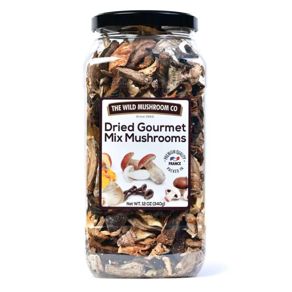 Dried Gourmet Mix Mushrooms 340g The Wild Mushroom Co