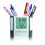 with LCD Display Digital Clock Pen Holder for Bedroom/Desk Decoration 8