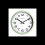 Ravel Ravel 25cm White Dial Sage Wall Clock R.WC.25.11 1