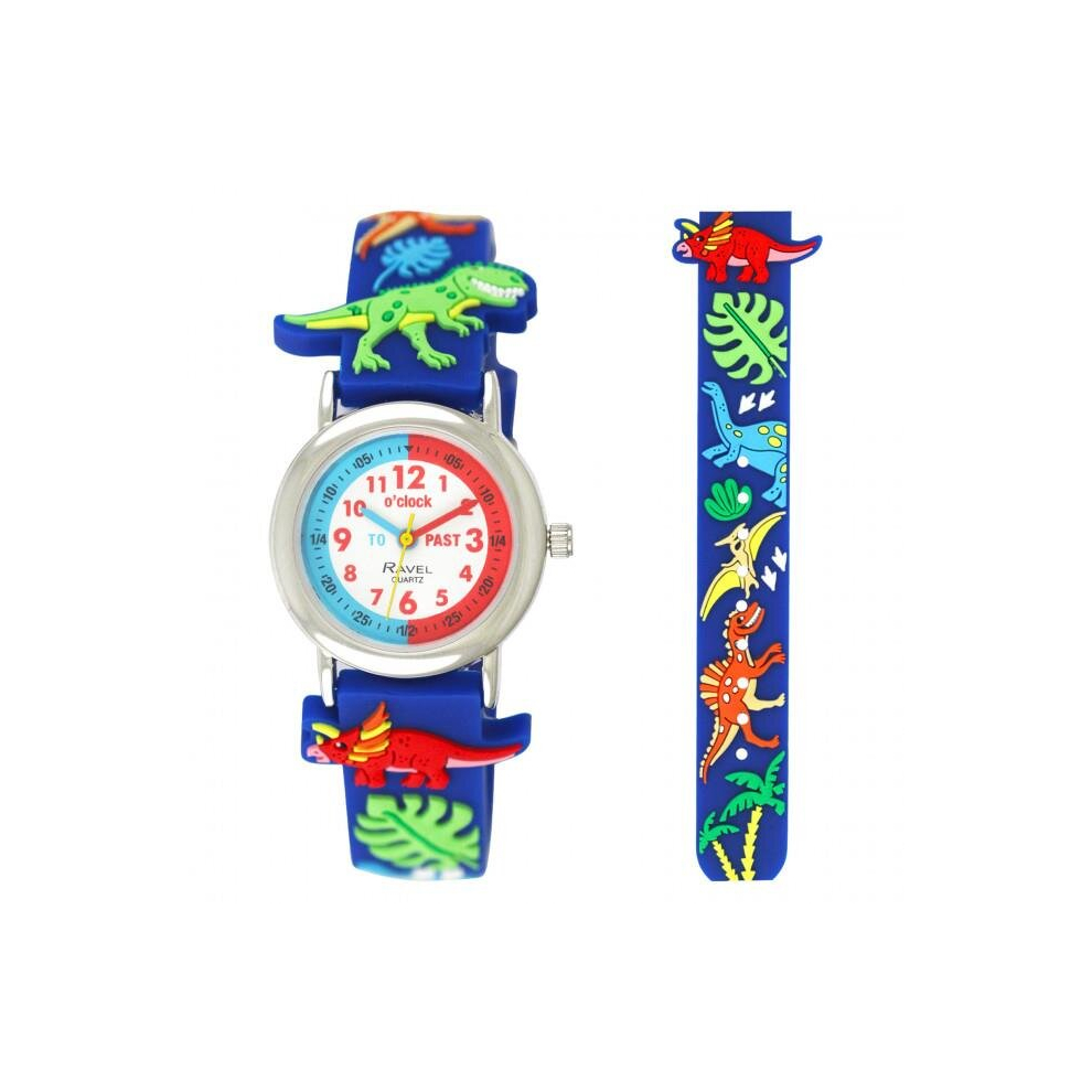 Kid's TimeTeacher Watch - Blue Dinosaur R1513.94