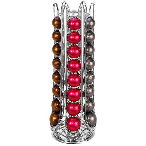 48 Coffee Pod Holder Rotating for Nespresso Vertuo Vertuoline Capsules