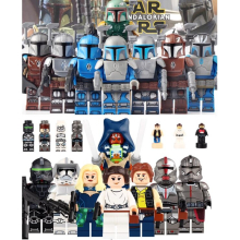 (Style F 24pcs) set Star Wars Minifigure Model Building Block Figure Toy Kids Toy Gift