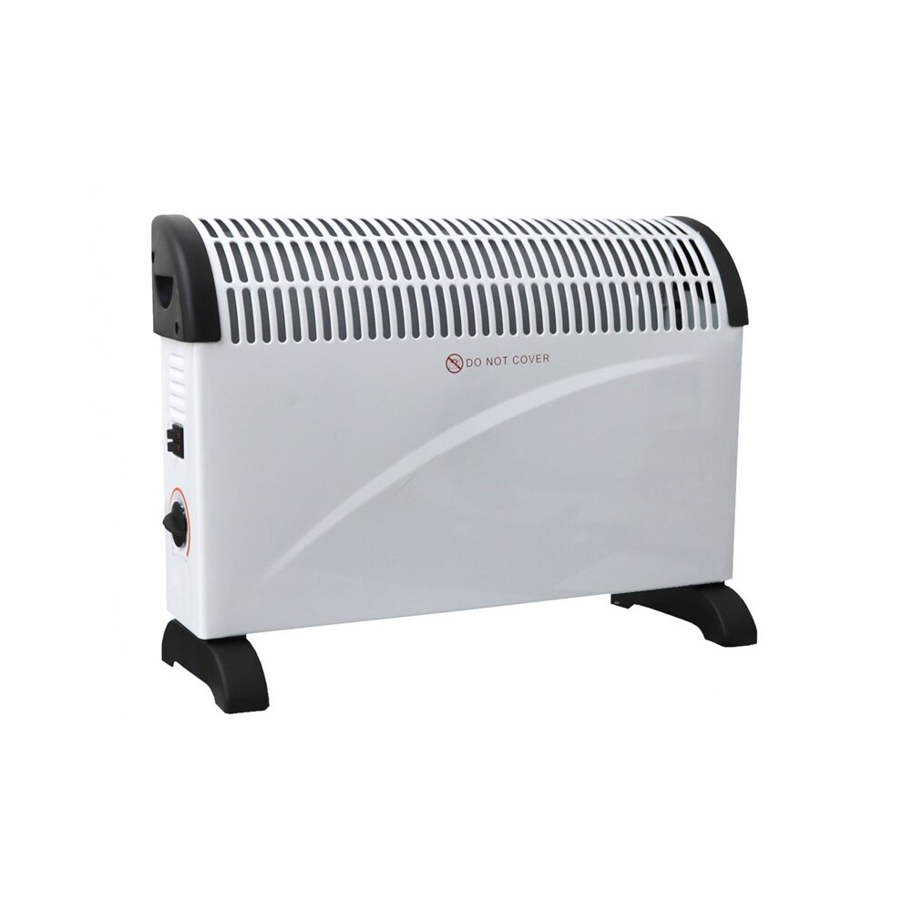 White Electrical 2Kw Free Standing Convector Heater