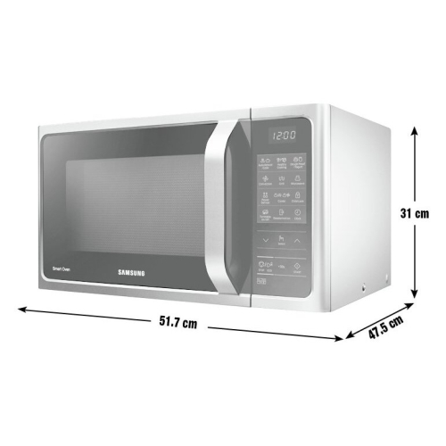 Samsung Samsung MC28H5013AS 28L 900W Combination Microwave - Silver 2