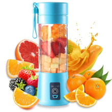 (Blue) 6 Blades 380ml Food Processor Juice Blenders USB
