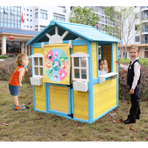 Outdoor playhouse for 8 year old sales