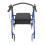 Folding Rollator Walker Disability Aid Mobility 4 Wheels With Seat 12