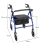 Folding Rollator Walker Disability Aid Mobility 4 Wheels With Seat 8