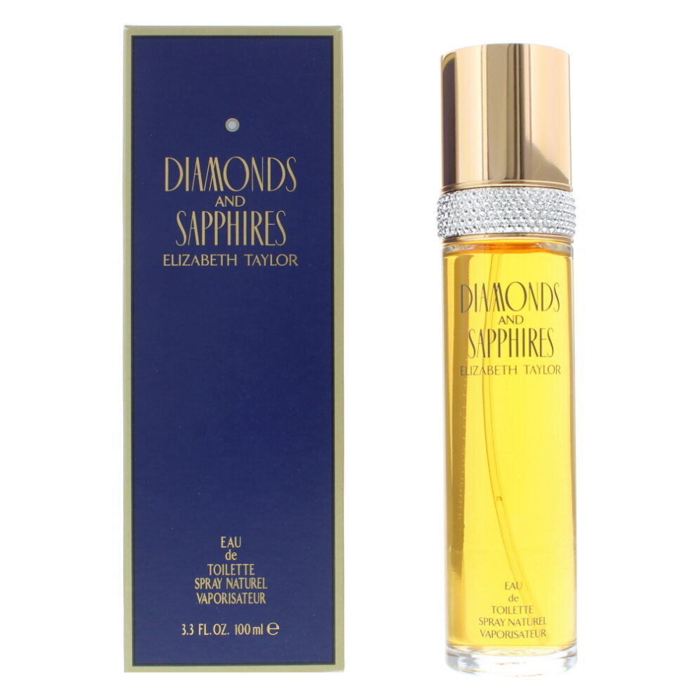 Elizabeth Taylor Diamonds And Sapphires Eau de Toilette 100ml Spray