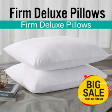 2-Pack Luxury Hotel-Quality Pillows - Soft, Bounce-Back Support, Hypoallergenic Neck & Spine 50x75 cm