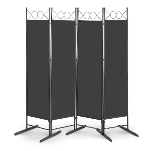 4 Panel Room Divider Folding Privacy Screen Home Office Furniture Wall Partition 1